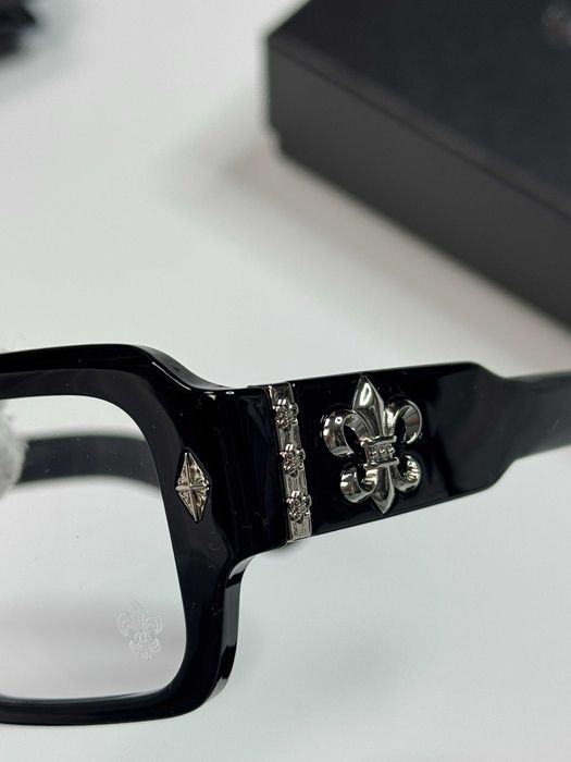 Окуляри CHROME HEARTS з широкою оправою для статусу очки хром хартс