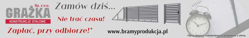 Brama przesuwna 4m panel ocynk ogniowy PRODUCENT