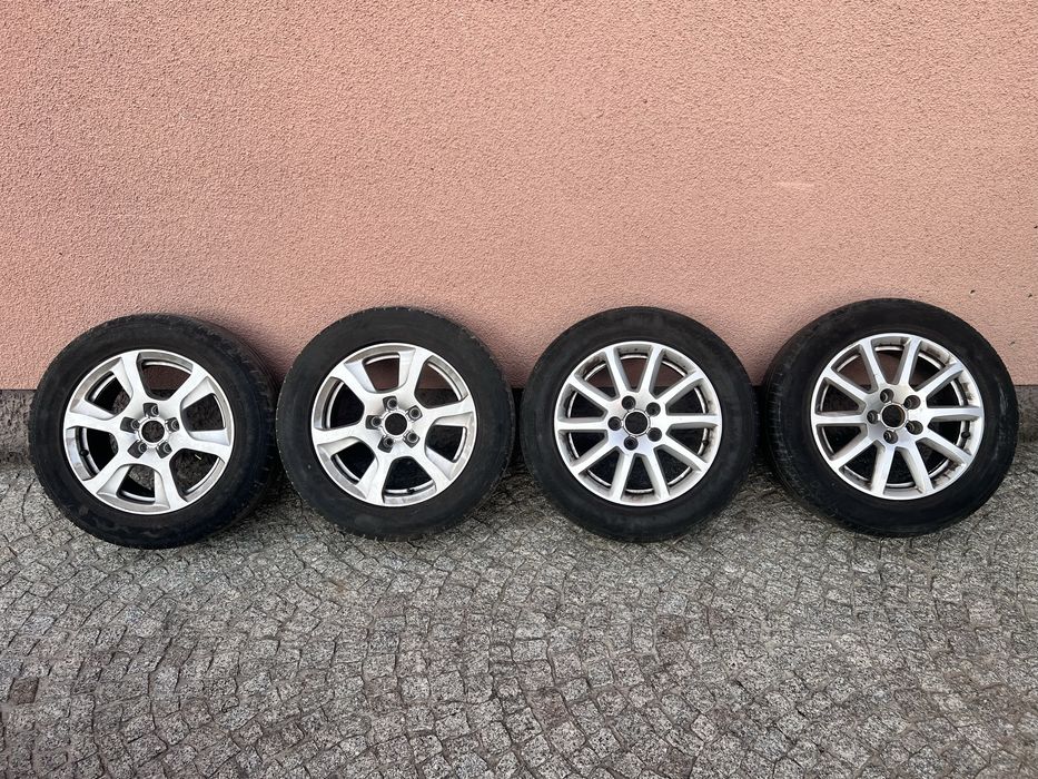 Koła felgi i opony audi a4 r16 letnie