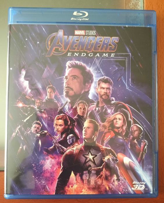 Blu-ray + 3D "The Avengers Endgame"