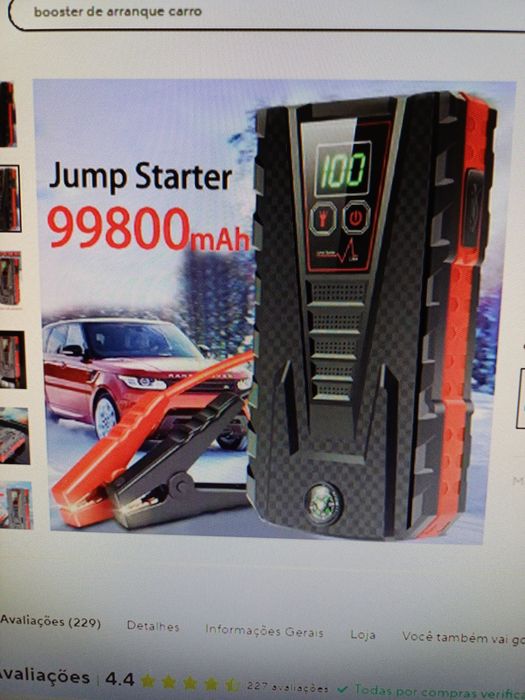 Booster (power bank)- 229800 mAh-8000A