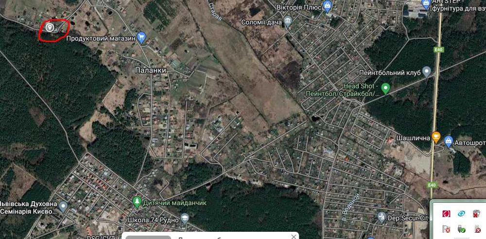 Земельна ділянка с. Паланки поруч із с. Рудно (ВЛАСНИК)