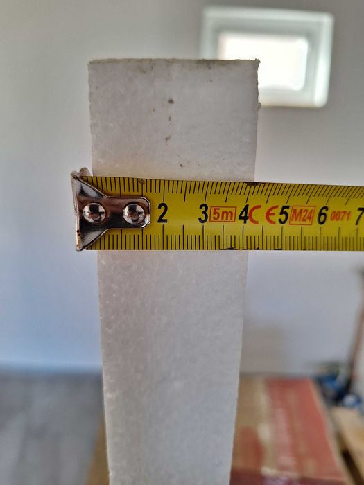 Capoto, 50un placas 4cm e 3 caixas buchas fixação (25m2)