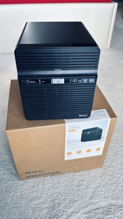Synology DS420J używany - w pełni sprawny