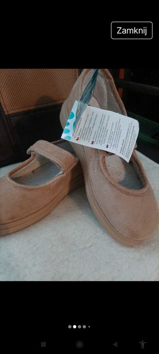 Buty ortopedyczne z jonami srebra 36