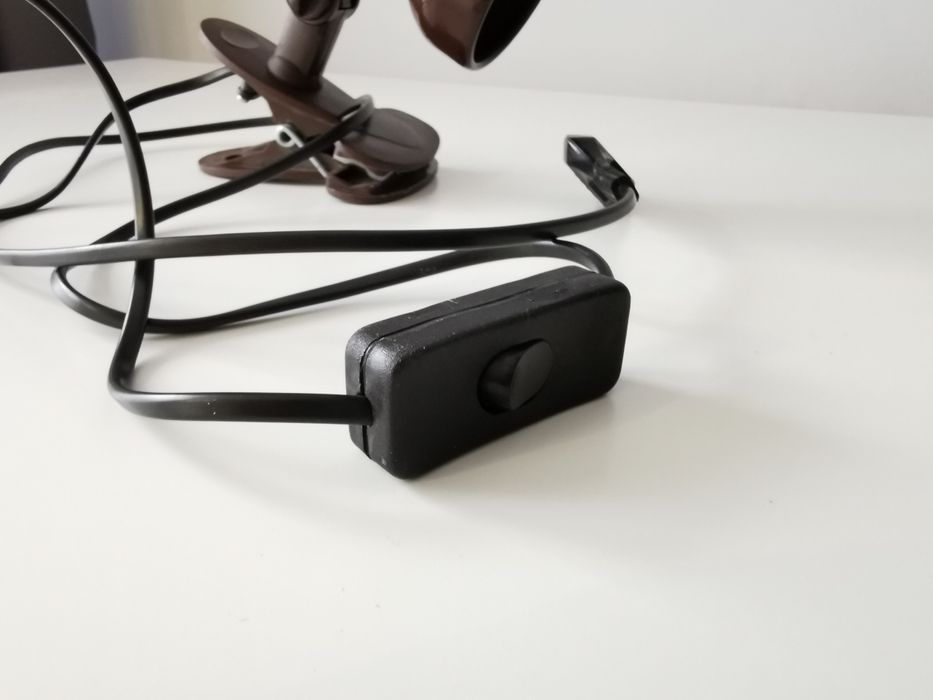 Oprawka używana z uchwytem + żarówka