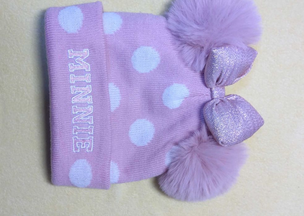 Зимова шапочка для маленької принцеси