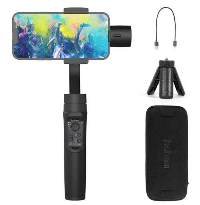 Gimbal HOHEM iSteady Mobile+ Czarny NOWY 100%