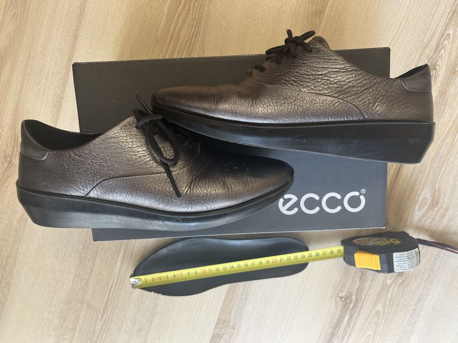 ECCO  р.37 Туфли макасины полуботинки