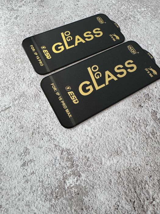 Захисне скло OG iPhone 17 16 15 Pro Max Айфон Защитное стекло Plus Air