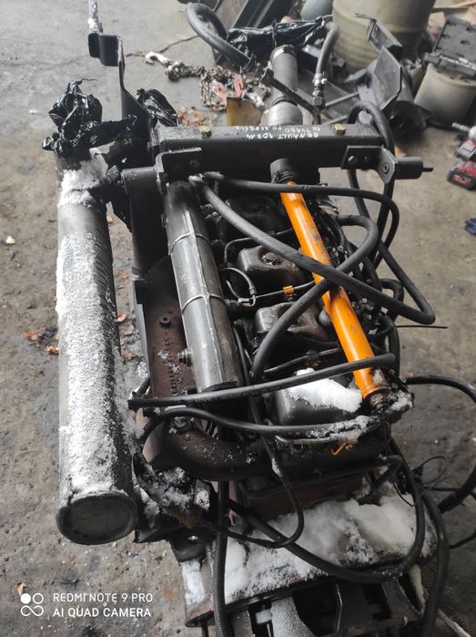 Silnik 4 cyl turbo mwm typ TD226-4 R180 / Renault 103.14/103.54