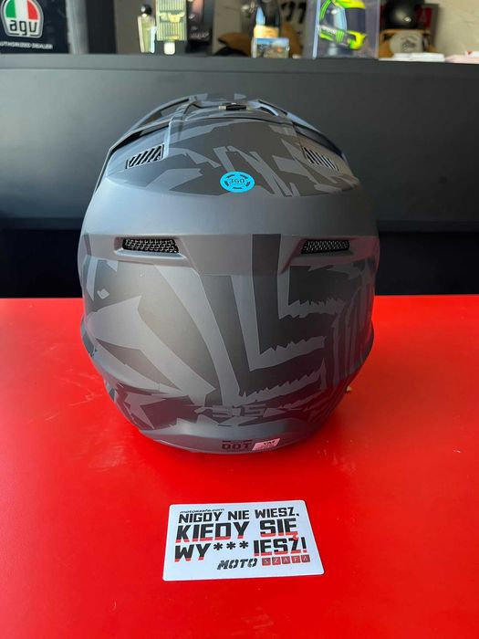 Kask offroadowy LEATT JUNIOR MOTO 3.5 V23 STEALTH !Promocja! !Rozmiar M!