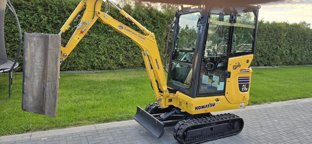 Minikoparka komatsu 1.8t Powertlit tylko 1700mth Mocna koparka