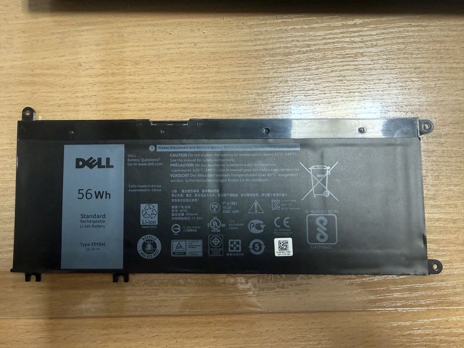 Nowa bateria oryginalna dell G3 3579 100% ok