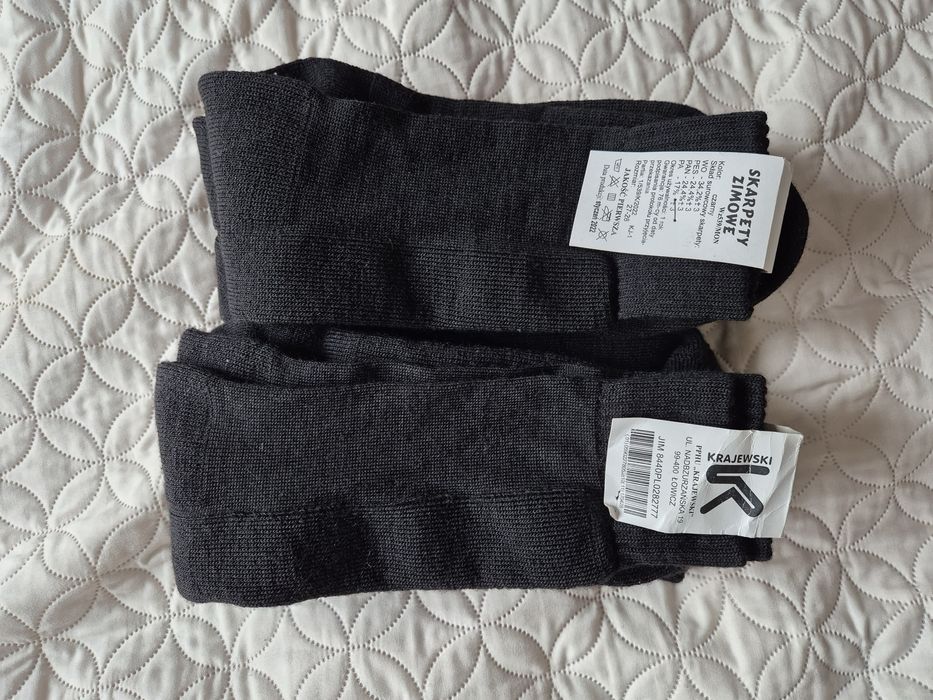 Skarpety zimowe wojskowe 29-30 i  27-28