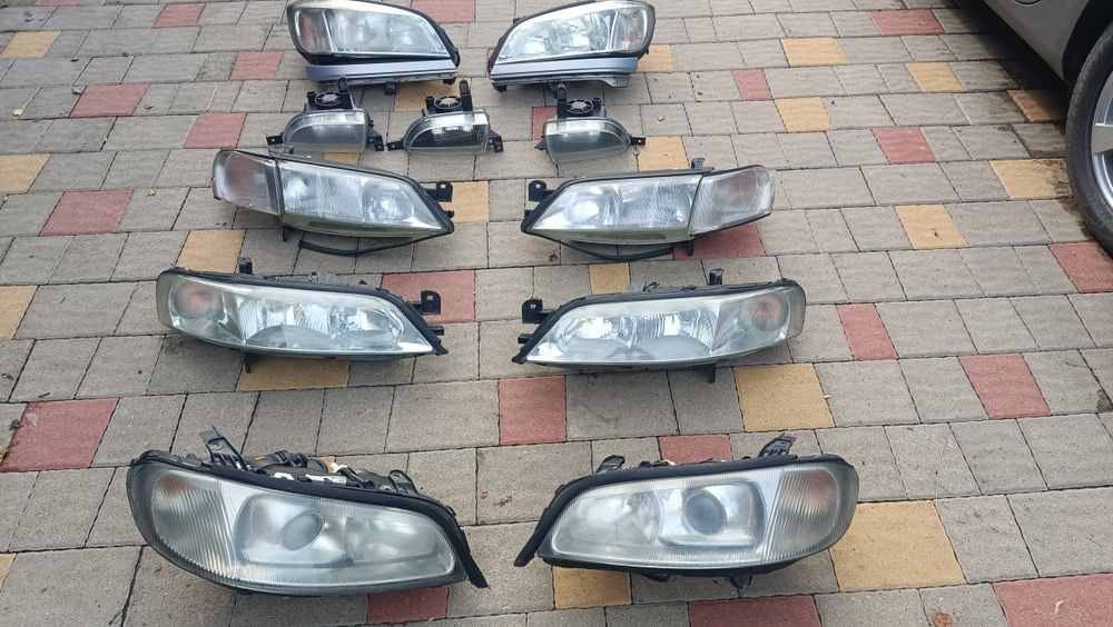 Фари, туманки, решітки