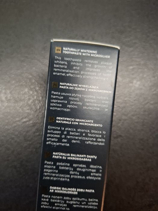 Pasta do zębów z mikrosrebrem 100ml Raypath