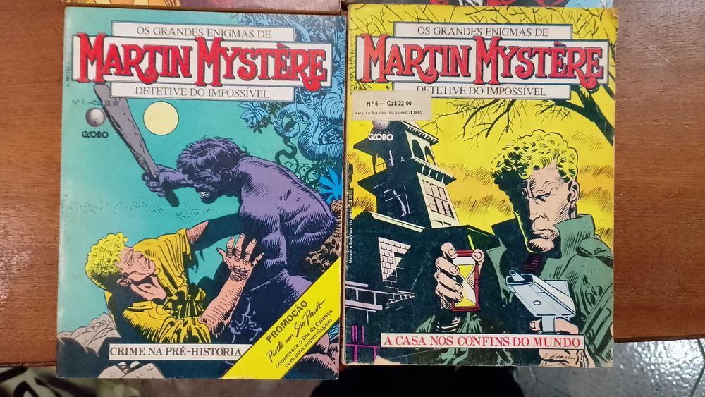 Martin Mystère Detetive do Impossível 4 unidades