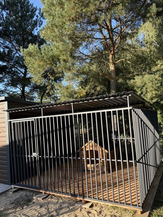 Nowe kojce dla psa, producent, transport, montaż w CENIE .