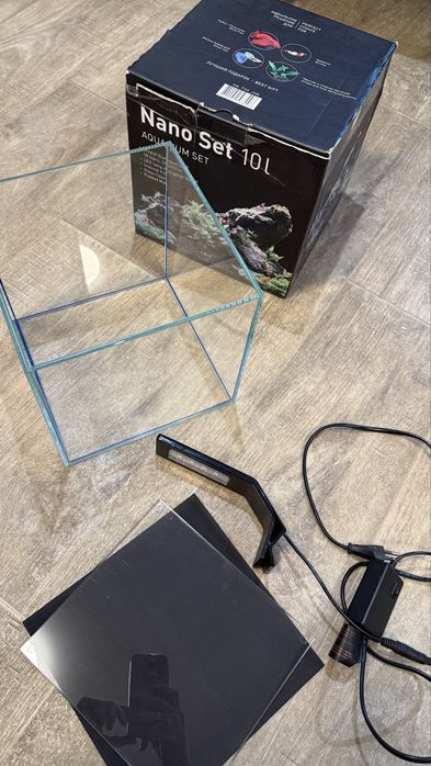 Акваріум 10 літрів Nano Set 10L