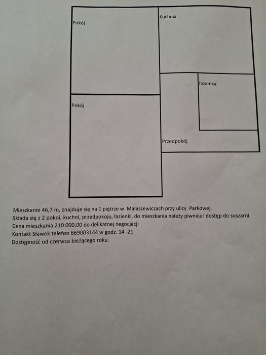Sprzedam mieszkanie