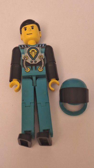 Lego tech013a Technic Figure Dark Turquoise F