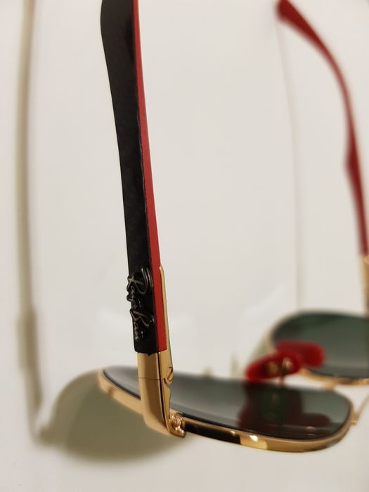 Óculos de Sol Ray-Ban Coleção Scuderia Ferrari F1 Aviator RB8313M