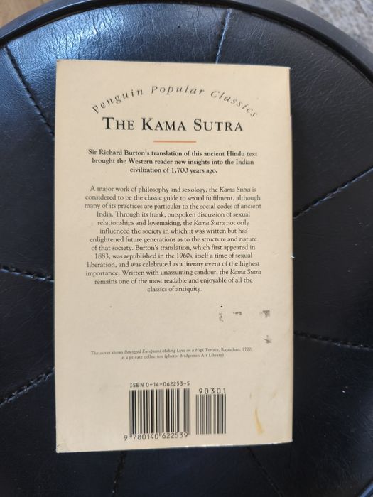 Kama sutra Kamasutra penguin classics Burton