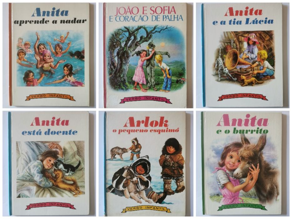 ANITA - Diversos livros da coleção Anita