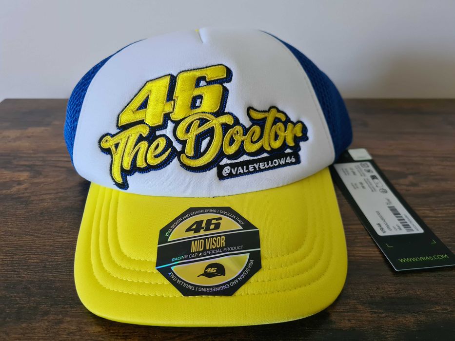 Czapka z Daszkiem Valentino Rossi VR46 – Trucker Classic 2024 Limi