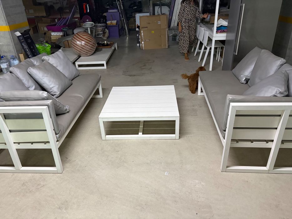 Conjunto de 2 Sofás + Mesa GANDIABLASCO Na Xemena — Ramón Esteve