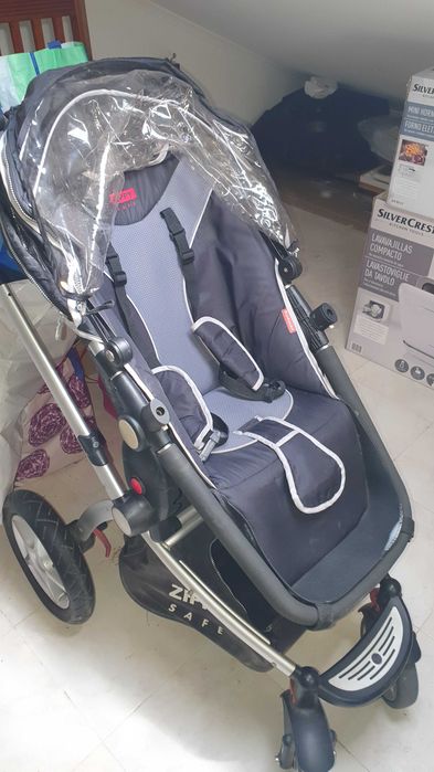 Carrinho de bebé Zippy Safe + Capa de Chuva