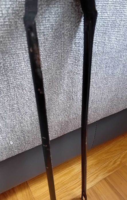 Wspornik błotnika do koła 26" , stalowy, profilowany, czarny.