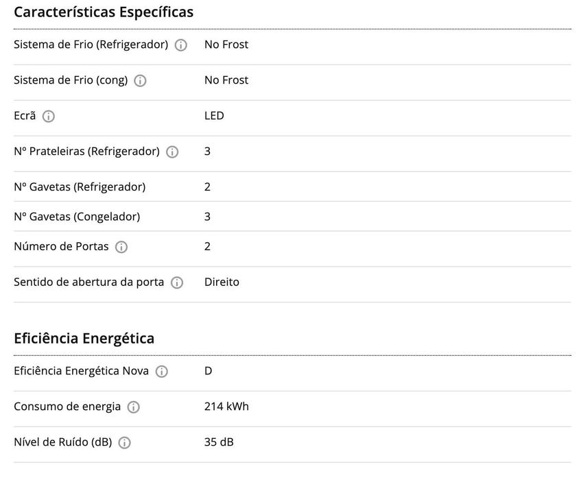 Frigorífico Combinado LG (GBV5150DPY - 186CM - 344L - cinzento)
