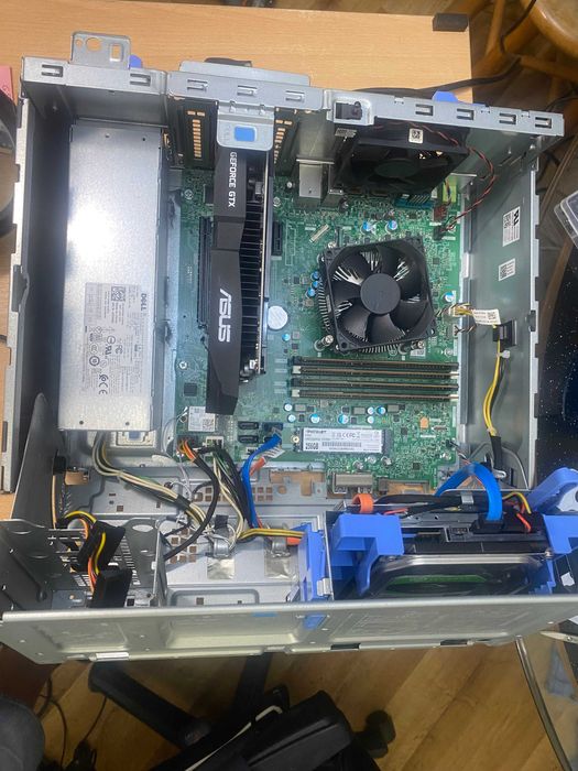 Игровой компьютер i5-8500, 16 Gb DDR4, GTX 1050 Ti,256 NVME,500 Gb HDD