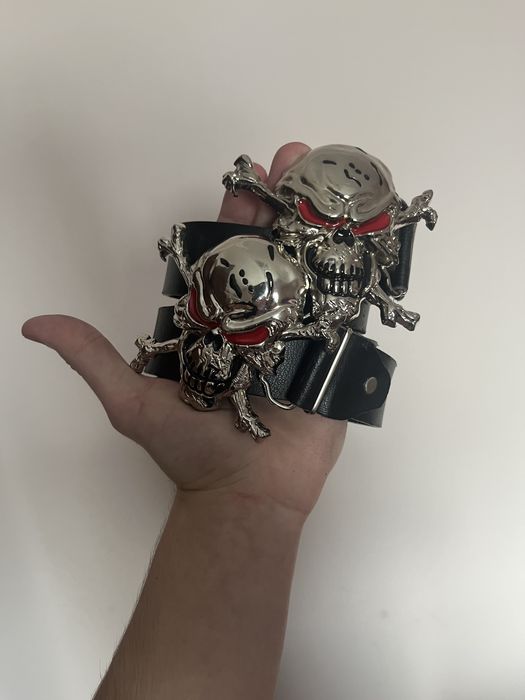 Ремні з черепом sk8