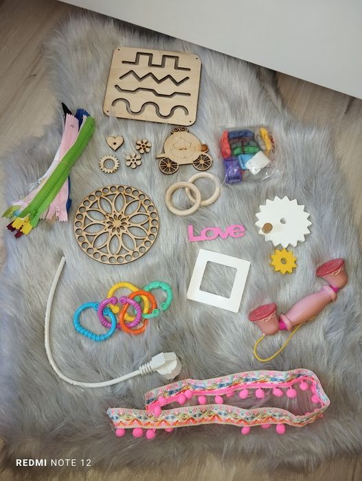 Elementy do tablicy manipulacyjnej sensorycznej dodatki