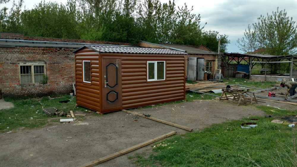 Модульні будиночки, дачні доміки,сторижки, пульт охорони, битовки