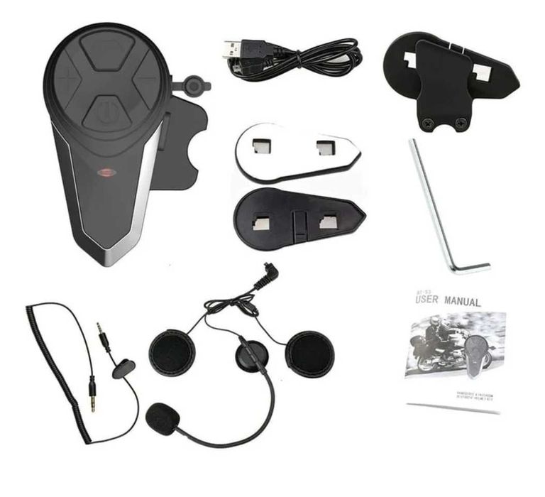 Intercomunicador para mota BT-S3 - Pack Duplo - com garantia