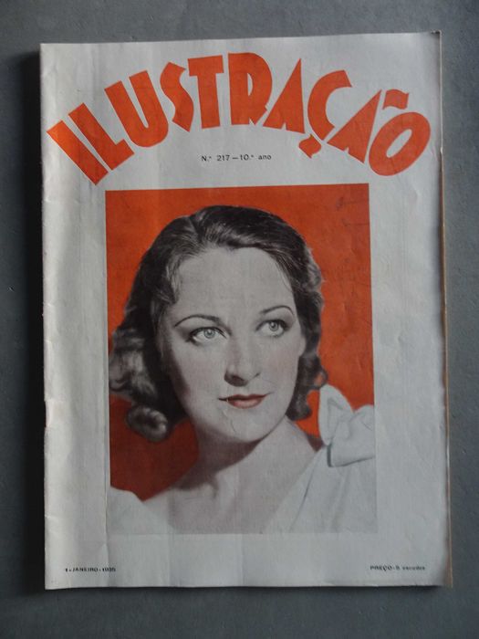 Antiga revista Ilustração nº 217  - ano 1935