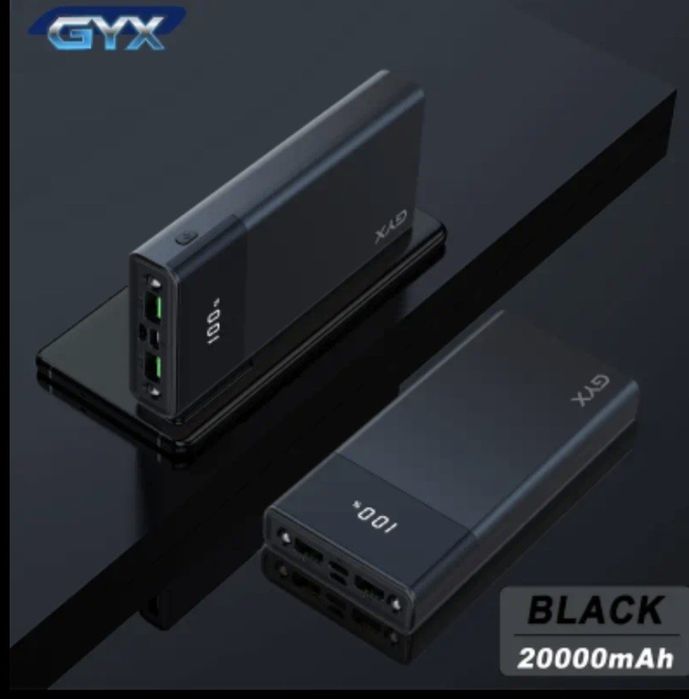 Повербанк 20000mah. Швидка зарядка 22.5w