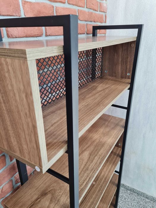 Industrialny Regał Loftowy