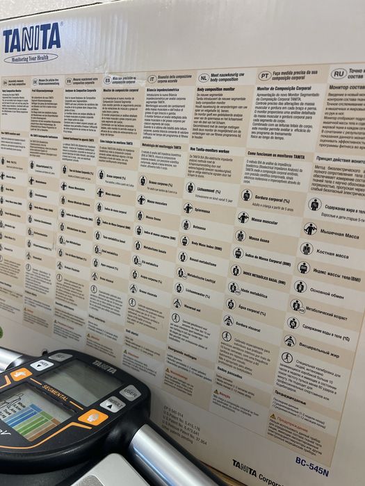 Balança de bioimpedância TANITA