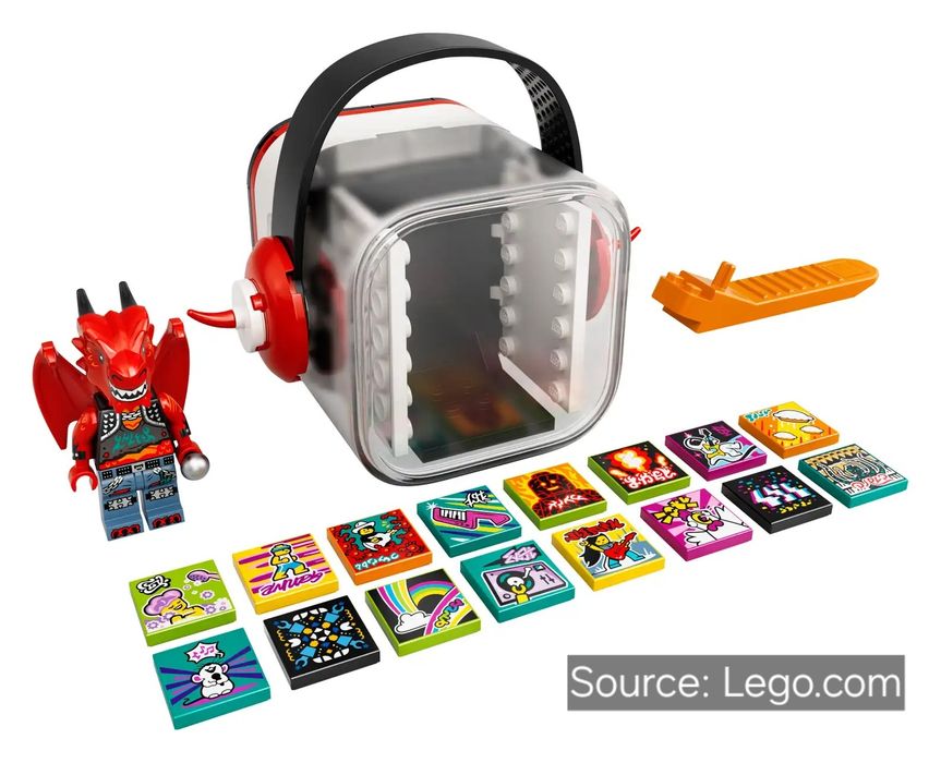 ENVIO GRATIS-LEGO 43109 Metal Dragon BeatBox (Vidiyo)