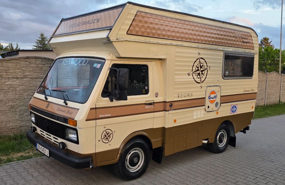 Volkswagen LT 35 Kamper Karmann Mobil Adventure  Zarejestrowany 2.4 Benzyna Karmann 5-odobowy Klasyk