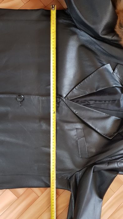 Пиджак кожаный 58р