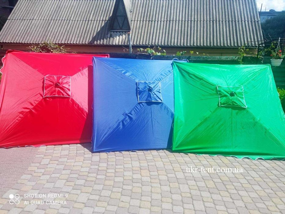 Зонт 3х2 3х3 4х3 2х2 садовый,торговый,пляжный