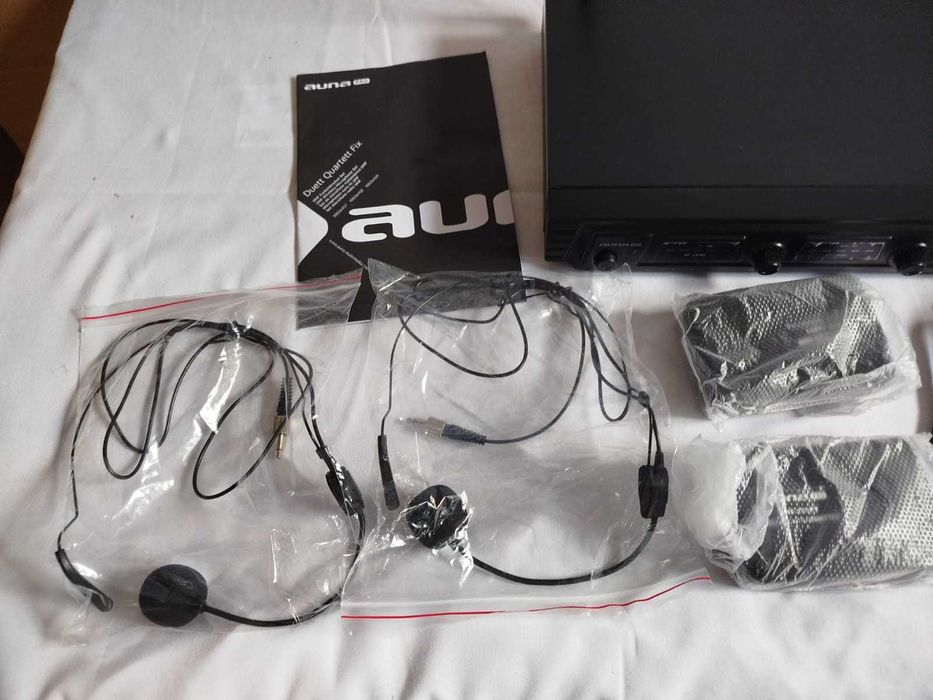 Zestaw mikrofonów bezprzewodowych Auna Pro Duett Quartett Fix V2