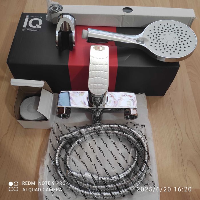 Смеситель для ванны Mixxen IQ хром L 320 MXKL0677