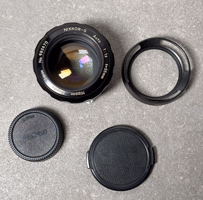 NEAR MINT] NIKON NON-AI NIKKOR SC AUTO 55mm F/1.2 MF PRIME Lens from